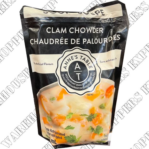 Anne’s Table Clam Chowder Warehouse Shoppers Express