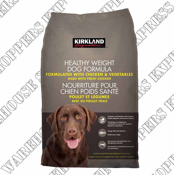 Kirkland Signature Healthy Weight Dry Dog Food Warehouse Shoppers Express