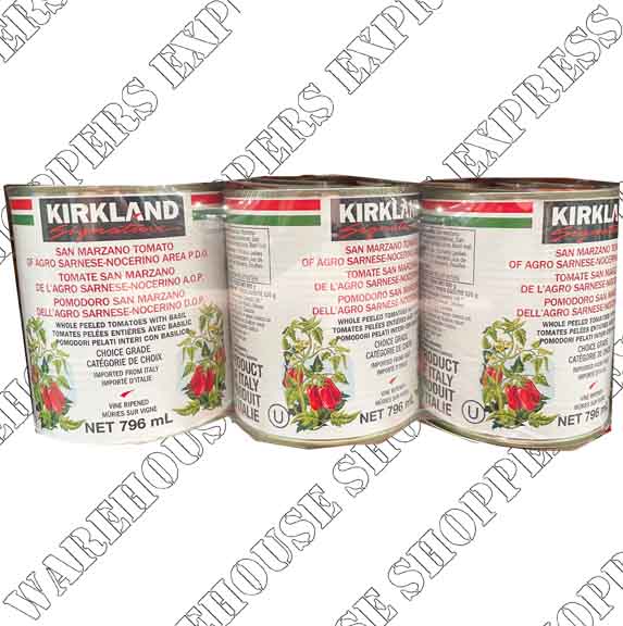 Kirkland Signature San Marzano Tomatoes Warehouse Shoppers Express