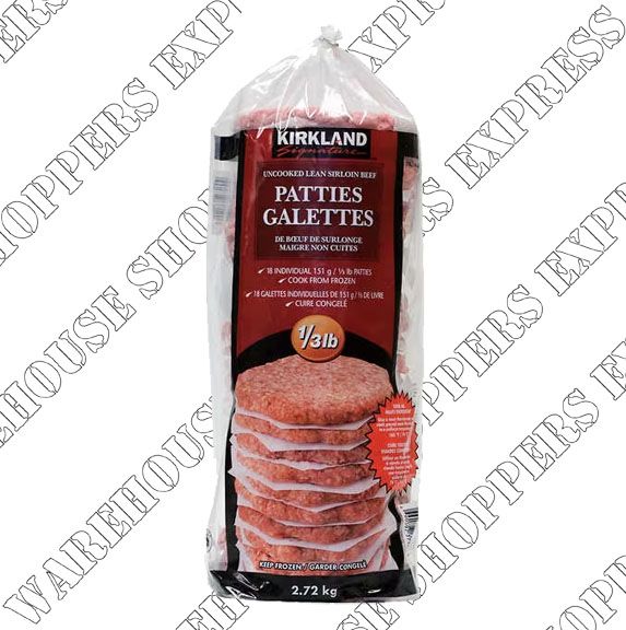 Kirkland Signature Sirloin Beef Patties Warehouse Shoppers Express kirkland-signature-sirloin-beef-patties-warehouse-shoppers-express