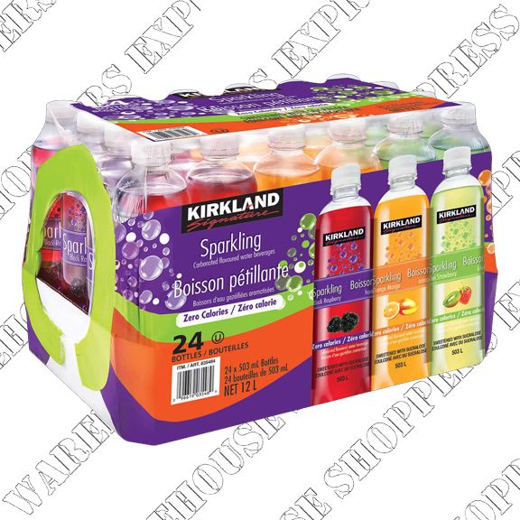 Kirkland Signature Sparkling Water Warehouse Shoppers Express