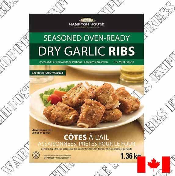Hampton House Garlic Dry Ribs---- Order by Wed 29---Save $4