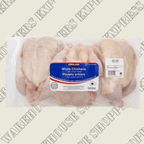 Kirkland Signature Whole Frying Chicken 3 Packs