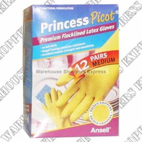 Princess Medium Rubber Gloves