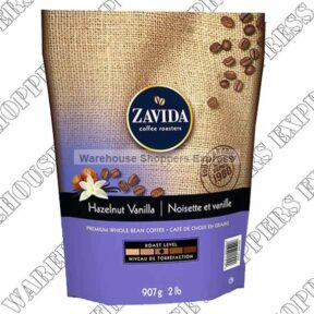 Zavida Hazelnut Vanilla Flavored Coffee Beans
