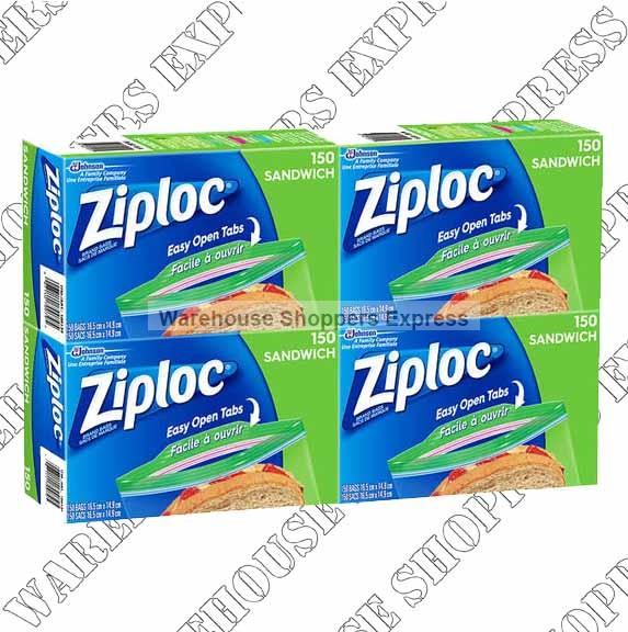 Ziploc Sandwich Bags - Warehouse Shoppers Express