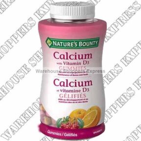Nature's Bounty Calcium Gummies with Vitamin D3