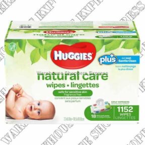 Huggies Natural Care Plus Baby Wipes