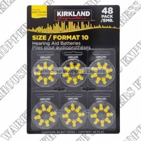Kirkland Signature Hearing Aid Batteries - Size 10