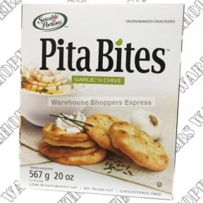 Sensible Portions Garlic & Chive Pita Bites