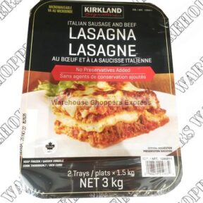 Kirkland Signature Meat & Cheese Lasagna