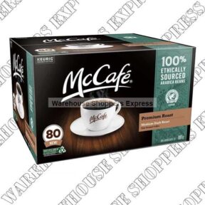 McCafe Premium Medium Dark Roast Coffee in Compostable Pods