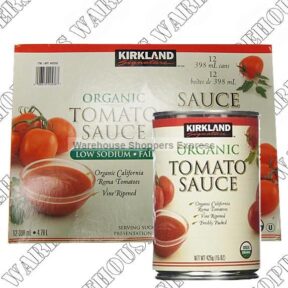 Kirkland Signature Low Sodium Organic Tomato Sauce