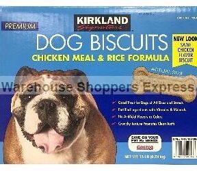 Kirkland Signature Dog Biscuits - Chicken Meal & Rice