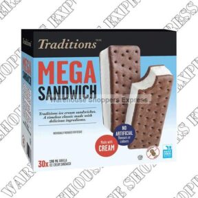 Mega Vanilla Ice Cream Sandwich
