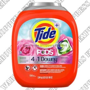 Tide Pods With Downy Laundry Detergent