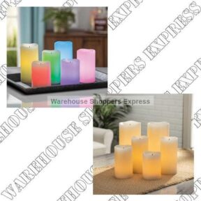 Gerson LED Glow Wick Candles