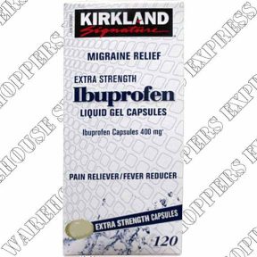 Kirkland Signature Fast Migraine Relief Ibuprofen Extra Strength