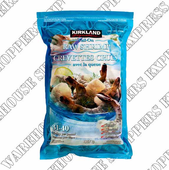 Kirkland Signature Raw Shrimp Tail On
