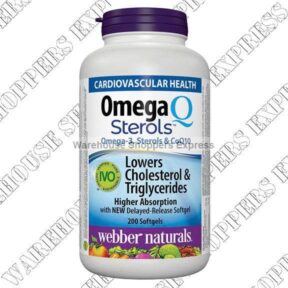 Webber Naturals CoEnzyme Q10 Omega 3 Softgels