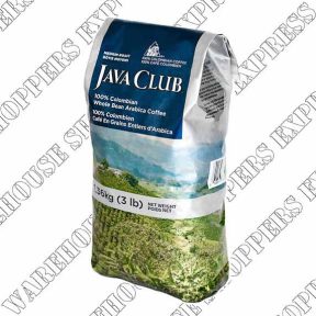 Java Club 100% Colombian Coffee Beans