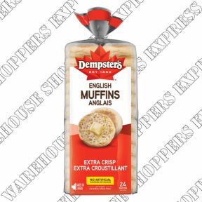 Dempster's Extra Crisp English Muffins