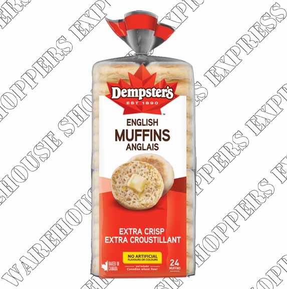 Dempster's Extra Crisp English Muffins