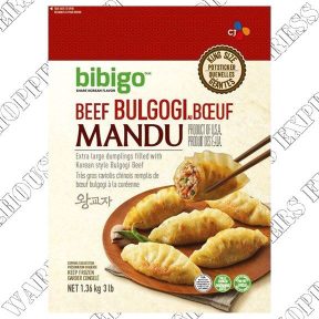 CJ Bibigo Beef Bulgogi Mandu---- Order by Wed 15---Save $4