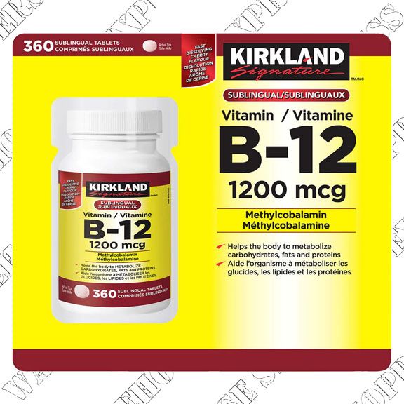 Kirkland Signature B-12 Methylcobalamin