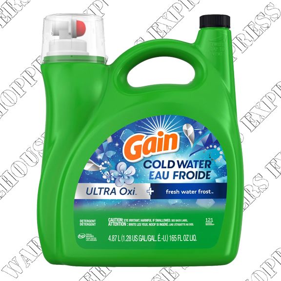 Gain COLD Water Oxi Liquid Detergent---- Order by Wed 26---Save $3.8
