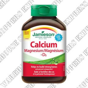 Jamieson Calcium Magnesium with Vitamin D3