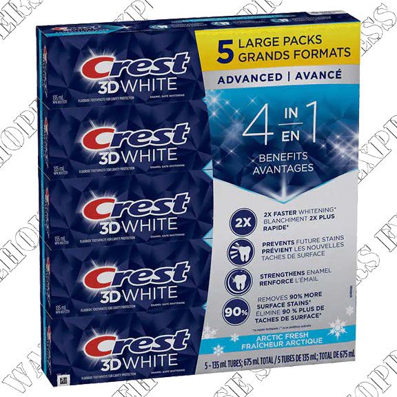 Crest 3D Arctic Fresh teeth-whitening Toothpaste