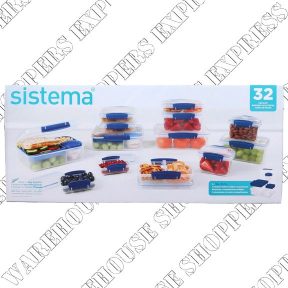 Sistema Plastic Food Storage Set