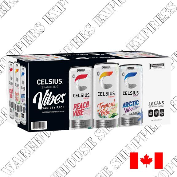 Celsius Energy Drink Variety---- Order by Wed 26---Save $6