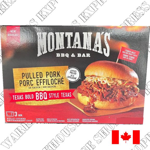 Montana’s Texas BBQ Pulled Pork
