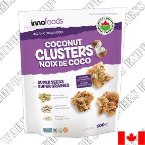 Inno  Foods Organic Coconut Clusters---- Order by Wed  06---Save  $3