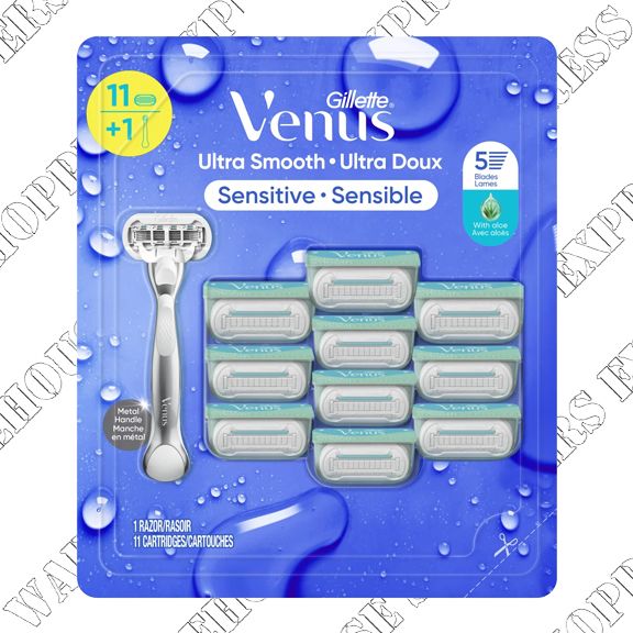 Gillette Venus Ultra Smooth Razor & Cartridges