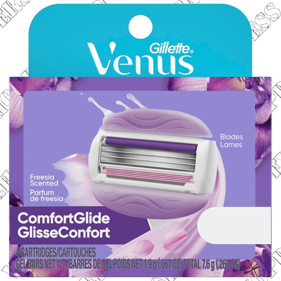 Gillette Venus Comfort Glide Razor + 12 Cartridges