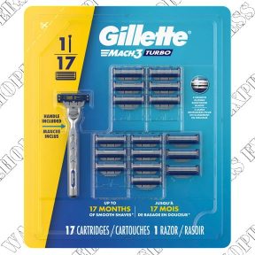 Gillette Mach 3 Turbo Razor and Cartridges