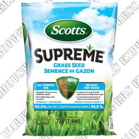 Scott's Supreme Grass Seed---- Order by Wed  06---Save  $6