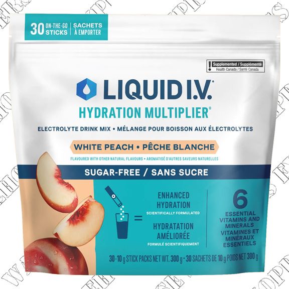 Liquid I.V. Sugar Free Peach Electrolyte Drink Mix