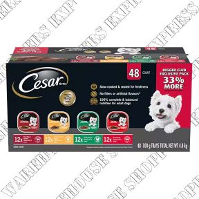 Cesar Wet Dog Food---- Order by Wed  03---Save  $10