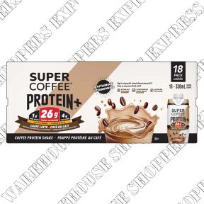 Super Coffee Protein+ Caff? Latte Protein Shake,---- Order by Wed  06---Save  $9
