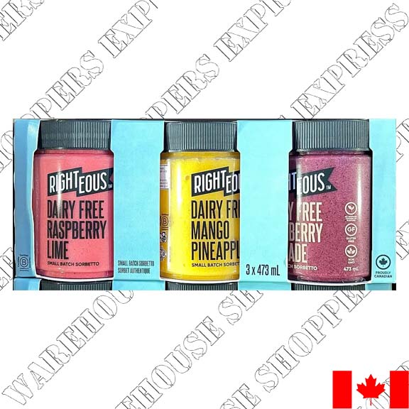 Righteous Gelato Sorbetto Variety Pack
