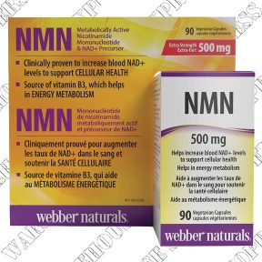 Webber Naturals NMN Vegetarian Capsules---- Order by Wed 01---Save $12