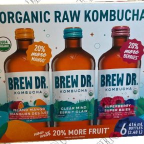 Brew Dr. Organic Kombucha Variety Pack