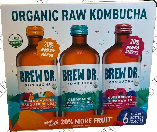Brew Dr. Organic Kombucha Variety Pack
