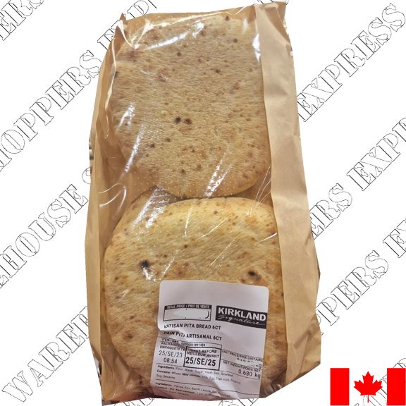 Kirkland Signature Artisan Pita Bread