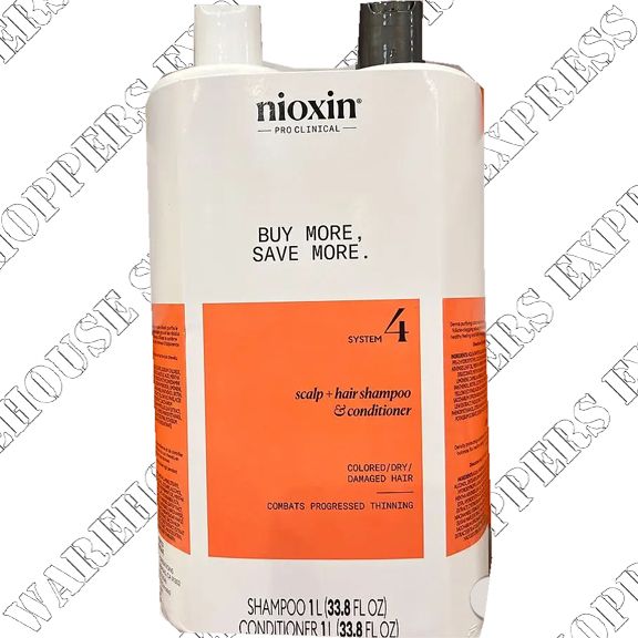 Nioxin System 4 Shampoo and Conditioner