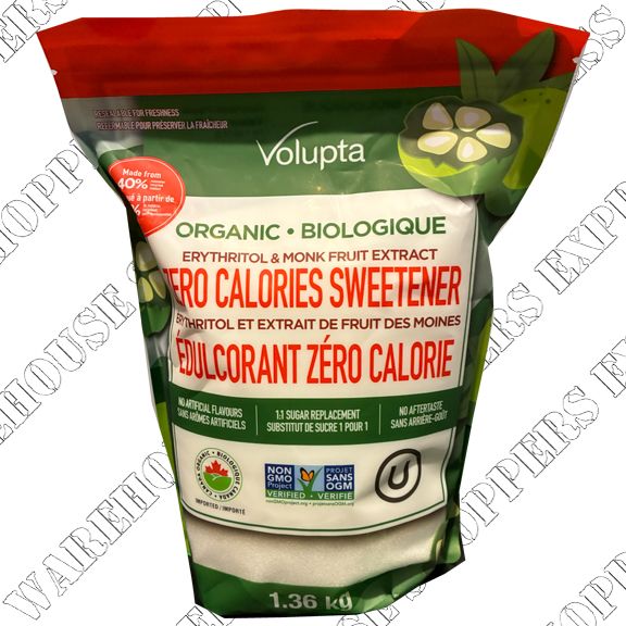 Volupta Organic Monk Fruit Zero Calorie Sweetener